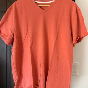 Banana Republic Orange Short Sleeve Tee